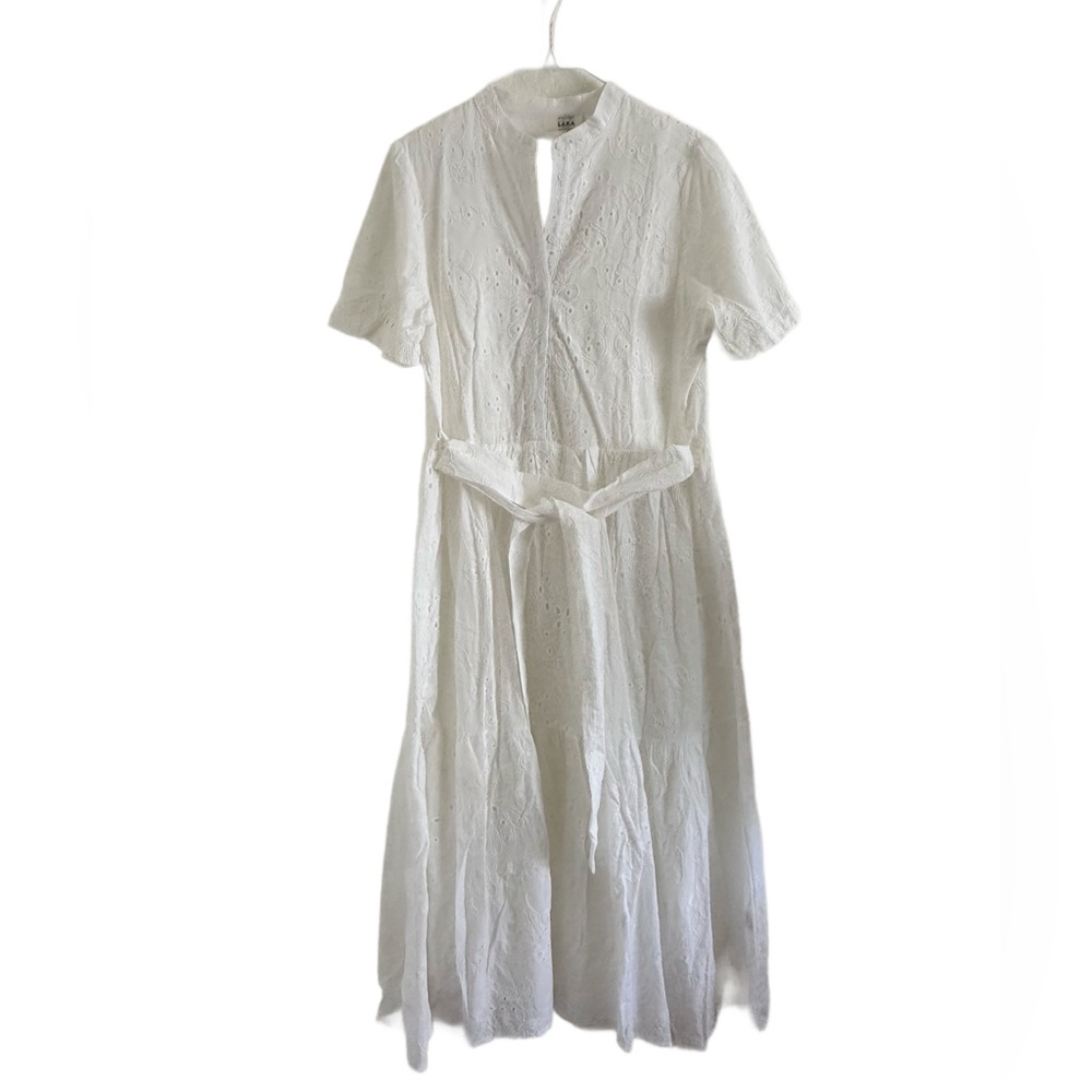 White Eyelet Dress